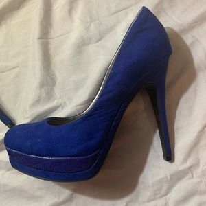 Suede Guess heels